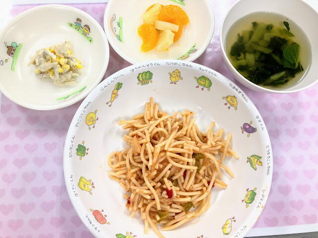8月15日　昼食